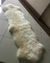 Tapete de Pele de Carneiro(Ovelha) com Lã Natural Aprox. 0,63x1,72m