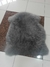 Pelego de Carneiro(Ovelha) com Lã Natural Aprox. 0,84x0,65 Cinza