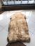 Pelego de Carneiro(Ovelha) com Lã Natural Aprox. 0,70x1,10m Chamuscado