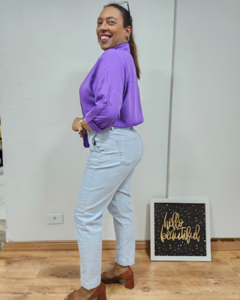 Calça Jeans Cenoura - Malía Fashion