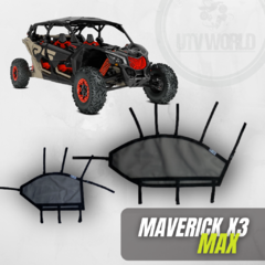 Tela para Proteção Can-am Maverick X3 MAX Sport - Preta (Dianteira e traseira)