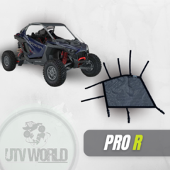 Tela de Proteção Polaris RZR Pro R Dianteira Sport - Preta