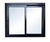 Ventana negra ecoplus 1.20x1.00