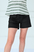 Shorts Ágatha - Jeans Resinado BCI Preto - comprar online