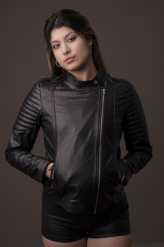 Campera de cuero Isabella - comprar online