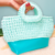 Fundo Bolsa-Saco em Silicone - Azul Tiffany (5 unidades) - comprar online