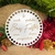 Base Afetiva Boas Festas 14cm - MDF Laminado Branco (5 ou 10 unidades)