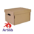 Caja carton americana c/tapa 46*36 cm mega archivo marca JR