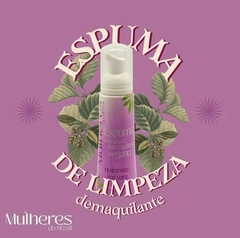 Espuma de Limpeza Facial Demaquilante 100ml - VEGANO na internet