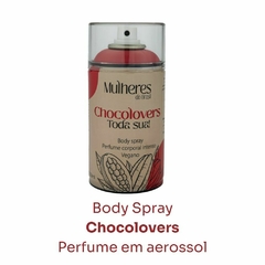 Chocolovers Body Spray Perfume Corporal Intenso Mulheres do Brasil - 250ml - comprar online