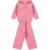 Conjunto Infantil Menina Inverno Básico Rosa Claro