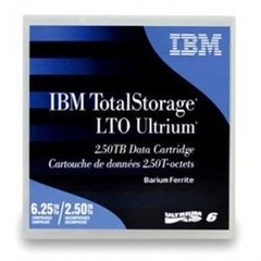 Fita LTO 6 IBM Ultrium (2.5TB/6.25TB) - 00V7590 - comprar online