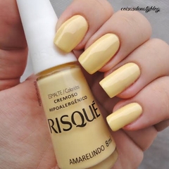 esmalte risqué amarelinho 8ml na internet