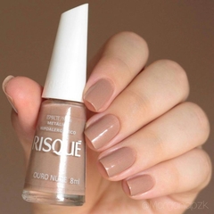 esmalte risqué ouro nude 8ml - comprar online