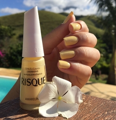 Imagem do esmalte risqué amarelinho 8ml