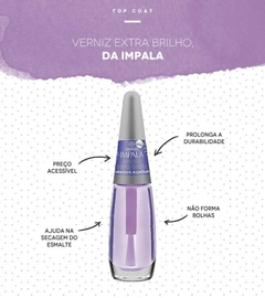 esmalte impala extra brilho 7,5ml