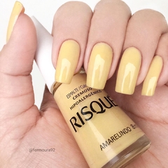 esmalte risqué amarelinho 8ml