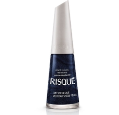 esmalte risqué novo azul 8ml - loja online