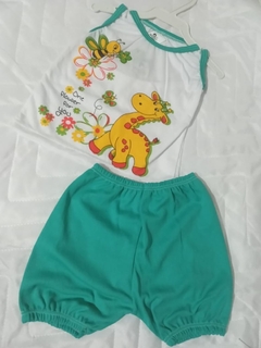 conjunto regata girafa e short