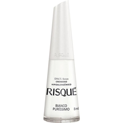 esmalte risqué bianco puríssimo 8ml - laysa lourrane