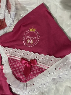 saída maternidade rosa pink 4 peças na internet