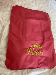 trocador de fralda portátil minha princesa rosa