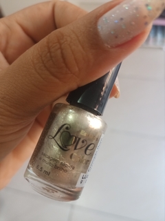 esmalte love cromado ouro 6,5 ml