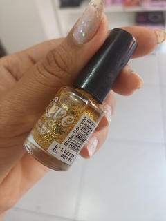 esmalte love glitter dourado 6,5 ml - comprar online