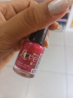 esmalte love vermelho luxo 6,5 ml - comprar online