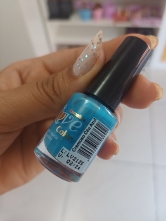 esmalte love céu azul 6,5 ml