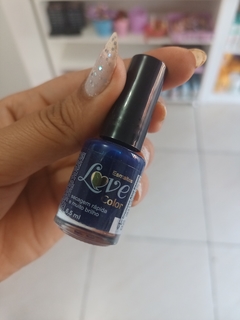 esmalte love azul escuro 6,5 ml - comprar online