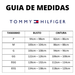 Camiseta Tommy Hilfiger Logo Emborrachada - ND ELEGANCE