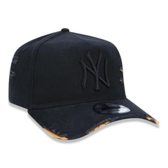 Boné New Era 9Forty A-Frame Aba Curva Ajustável Destroyed MLB New York Yankees na internet