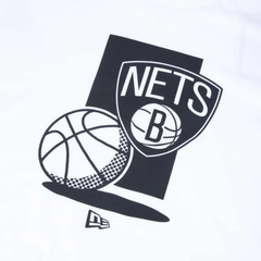 Camiseta Regular NBA Brooklyn Nets Core Manga Curta - comprar online