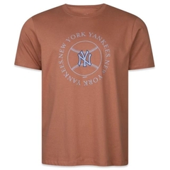 Camiseta Slim New Era MLB New York Yankees Golf Culture