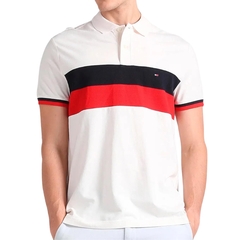 Camisa Polo Regular Tommy Hilfiger Colourblock Reg - comprar online