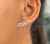 Ear Cuff Zircônia Glow