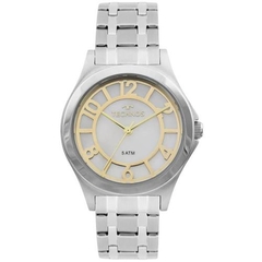 Relógio Technos Feminino Trend 2036MFQ/3C Pulseira Aço Prata