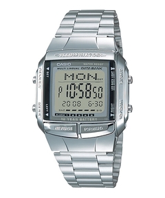 Relógio Casio Masculino Digital Data Bank DB-360-1ADF Prata