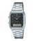 Relógio Casio Vintage Anadigi AQ-230A-1DMQ Prata