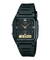 Relógio Casio Vintage Anadigi AW-48HE-1AVDF Borracha Preto