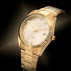 Relógio Technos Feminino Elegance Riviera 2117LEC-1X Dourado - Relojoaria Sato