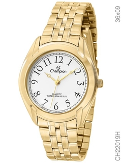 Relógio Champion Social CH22019H Quartz Dourado