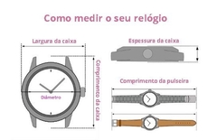 Relógio Technos Feminino Trend 2036MFQ/3C Pulseira Aço Prata - comprar online