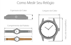 Relógio Champion Feminino Social CH22831B Pulseira de Couro - comprar online