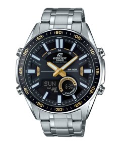 Relógio Casio Edifice Masculino Anadigi EFV-C100D-1BVDF