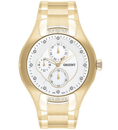 Relógio Orient Feminino FGSSM020 S1KX Pulseira Aço Dourado