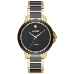 Relógio Orient Eternal Feminino FTSS0100 P1KP Dourado/Preto