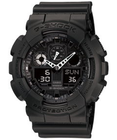 Relógio Casio G-Shock Masculino Anadigi GA-100-1A1DR Preto