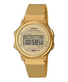 Relógio Casio Vintage Digital A171WEMG-9ADF Dourado